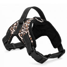 Load image into Gallery viewer, Nylon Heavy Duty Dog Pet Harness Collar Adjustable Padded Black Colour
